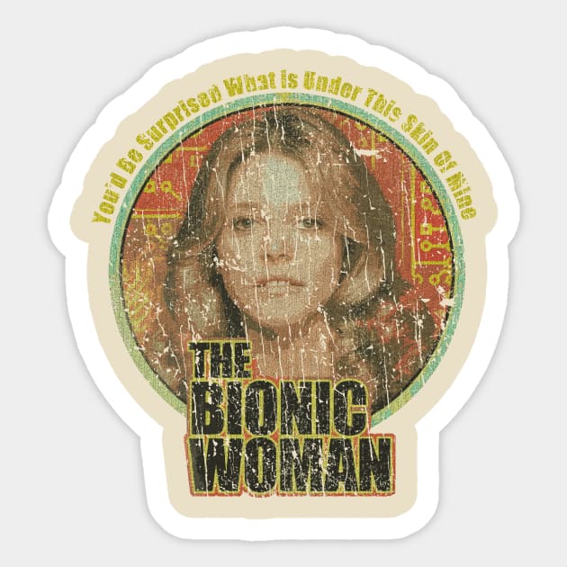 the bionic woman -  Six Million Dollar Man - RETRO STYLE Sticker by lekhartimah